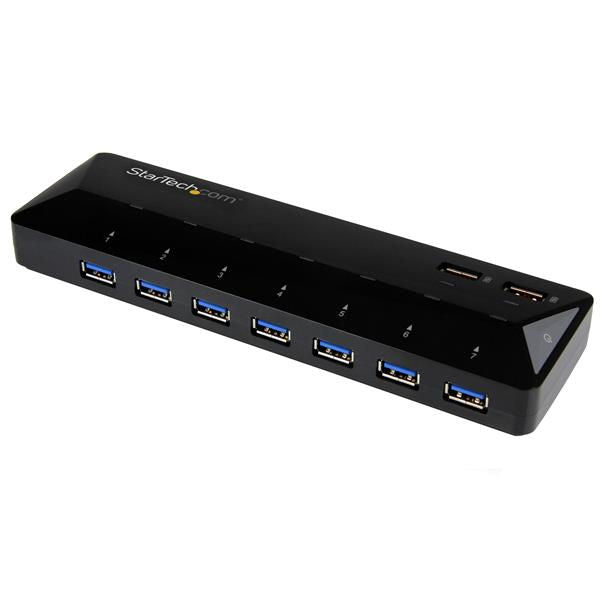 StarTech.com 7 Port USB 3.0 Hub with 2 x 2.4A Ports - NWT FM SOLUTIONS - YOUR CATERING WHOLESALER