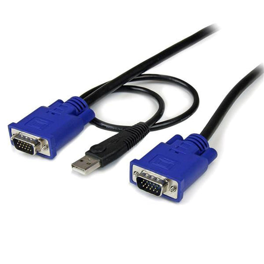 StarTech.com 15ft 2in1 Ultra Thin USB KVM Cable - NWT FM SOLUTIONS - YOUR CATERING WHOLESALER