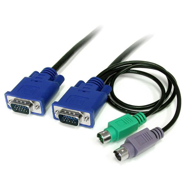 StarTech.com 6ft 3in1 Ultra Thin PS2 KVM Cable - NWT FM SOLUTIONS - YOUR CATERING WHOLESALER