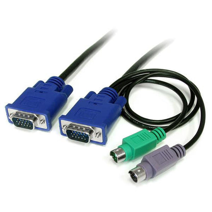 StarTech.com 6ft 3in1 Ultra Thin PS2 KVM Cable - NWT FM SOLUTIONS - YOUR CATERING WHOLESALER