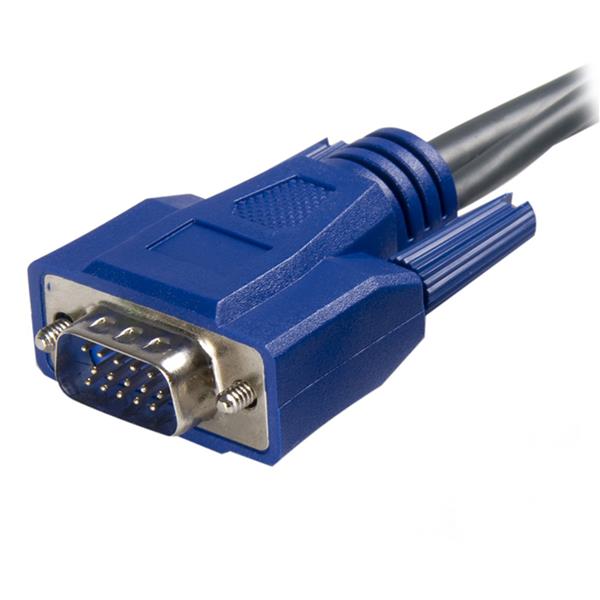 StarTech.com 10ft Ultra Thin USB VGA 2in1 KVM Cable