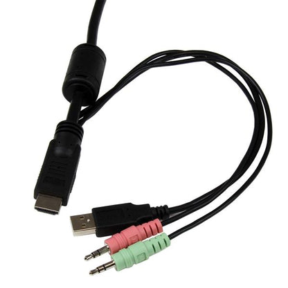 StarTech.com 2 Port USB HDMI Cable KVM Switch