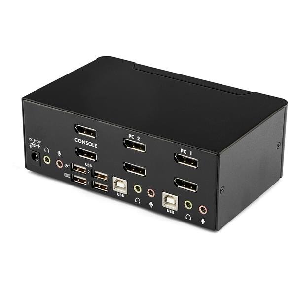 StarTech.com USB DisplayPort Dual Monitor KVM Switch