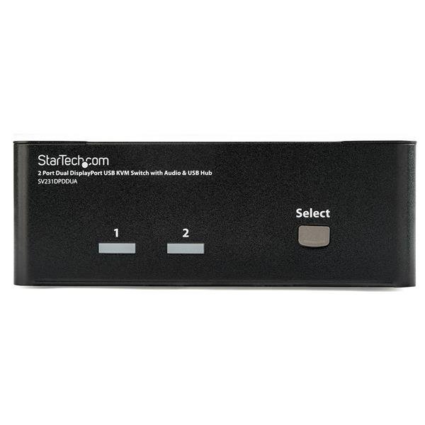 StarTech.com USB DisplayPort Dual Monitor KVM Switch
