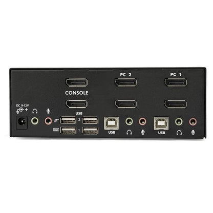 StarTech.com USB DisplayPort Dual Monitor KVM Switch