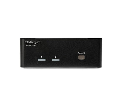 StarTech.com 2 Port DP Dual Monitor KVM 4K