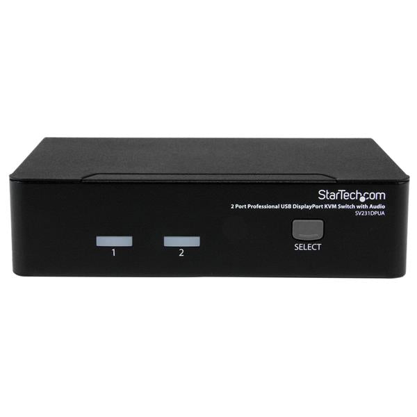 StarTech.com 2 Port Professional USB DP KVM Switch