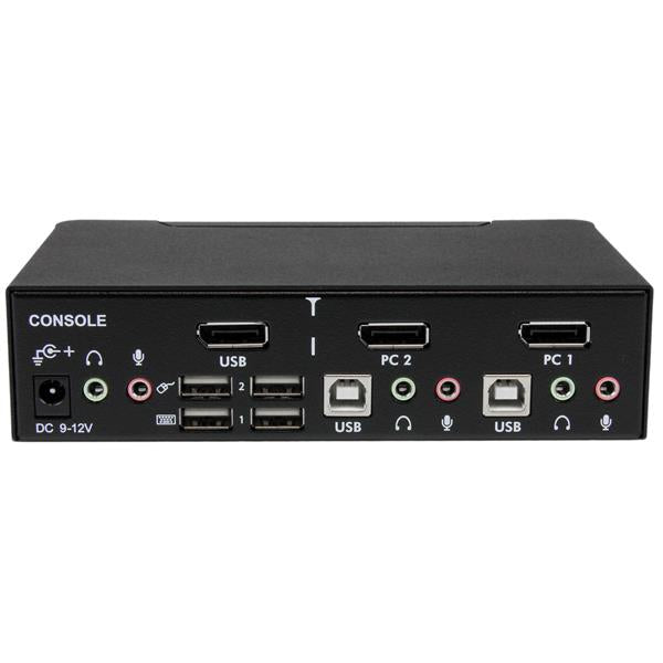 StarTech.com 2 Port Professional USB DP KVM Switch