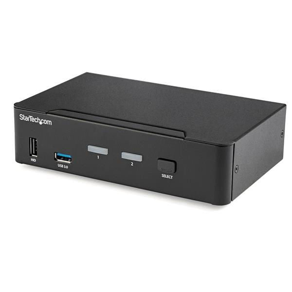 StarTech.com KVM Switch 2 Port DP 4K60 USB 3.0 - NWT FM SOLUTIONS - YOUR CATERING WHOLESALER