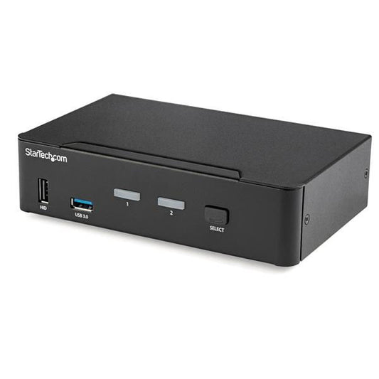 StarTech.com KVM Switch 2 Port DP 4K60 USB 3.0 - NWT FM SOLUTIONS - YOUR CATERING WHOLESALER