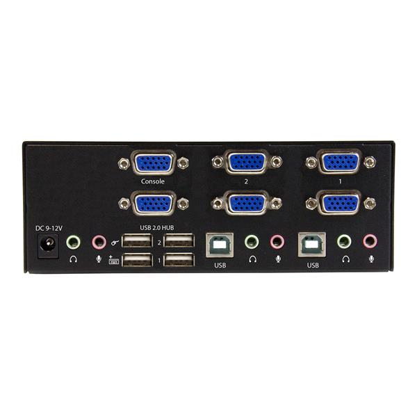 StarTech.com 2 Port KVM switch with Dual VGA USB 2.0