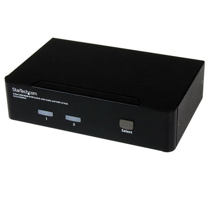 StarTech.com 2 Port USB HDMI KVM Switch with Audio - NWT FM SOLUTIONS - YOUR CATERING WHOLESALER
