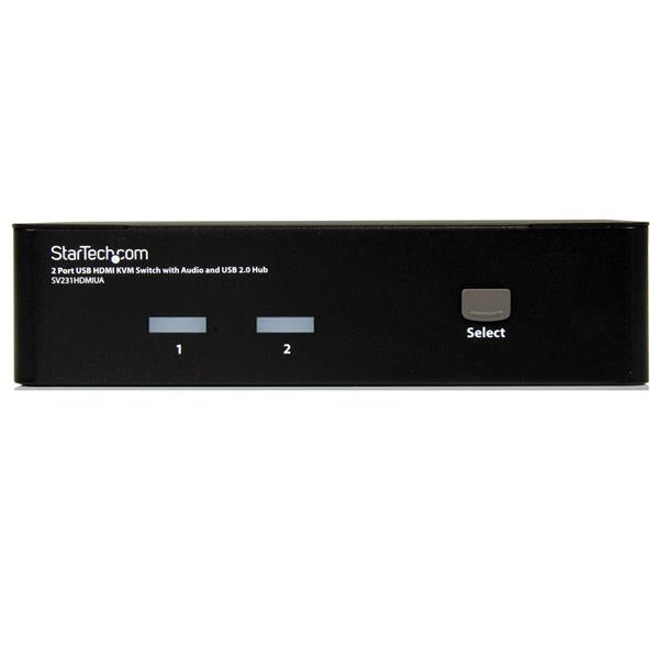 StarTech.com 2 Port USB HDMI KVM Switch with Audio