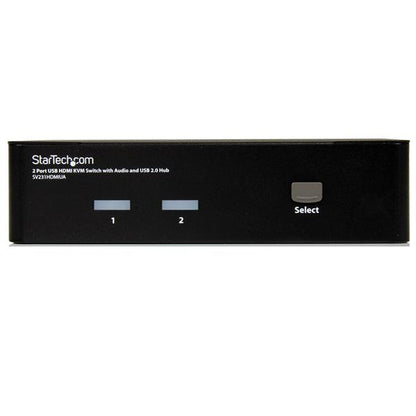 StarTech.com 2 Port USB HDMI KVM Switch with Audio