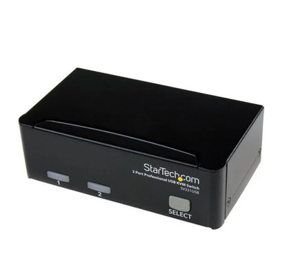 StarTech.com 2 Port USB KVM Switch Kit with Cables - NWT FM SOLUTIONS - YOUR CATERING WHOLESALER