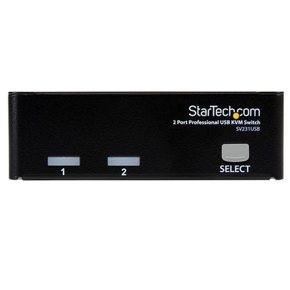 StarTech.com 2 Port USB KVM Switch Kit with Cables