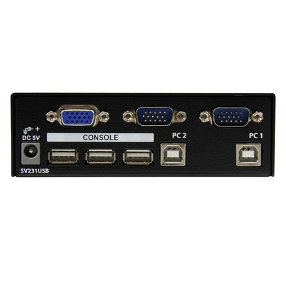 StarTech.com 2 Port USB KVM Switch Kit with Cables