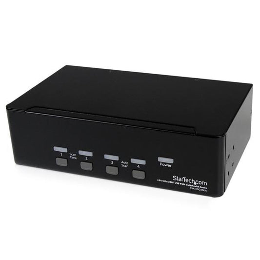 StarTech.com 4 Port Dual DVI USB KVM Switch - NWT FM SOLUTIONS - YOUR CATERING WHOLESALER