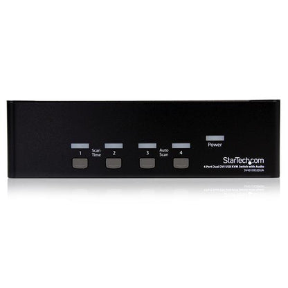 StarTech.com 4 Port Dual DVI USB KVM Switch