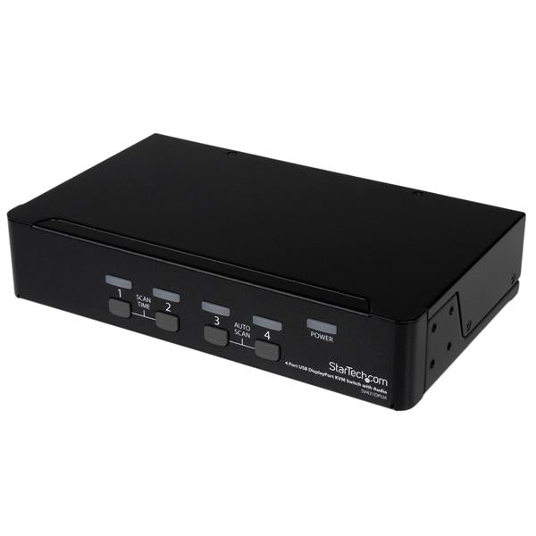 StarTech.com 4 Port USB DP KVM Switch with Audio - NWT FM SOLUTIONS - YOUR CATERING WHOLESALER