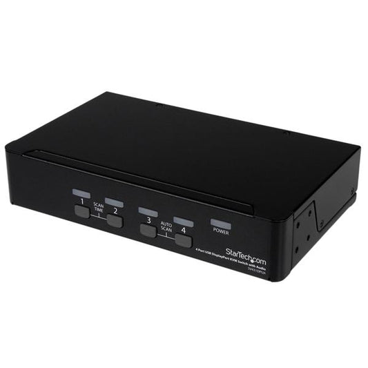 StarTech.com 4 Port USB DP KVM Switch with Audio - NWT FM SOLUTIONS - YOUR CATERING WHOLESALER