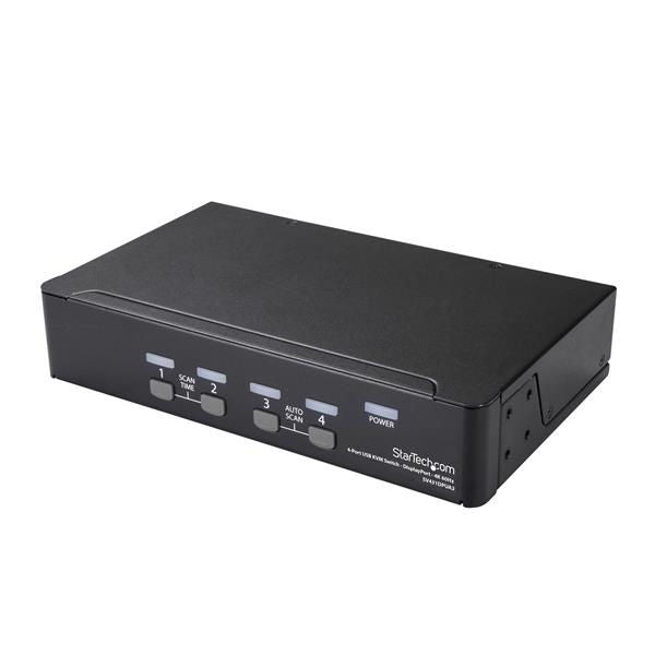 StarTech.com 4 Port DisplayPort KVM Switch 4K - NWT FM SOLUTIONS - YOUR CATERING WHOLESALER