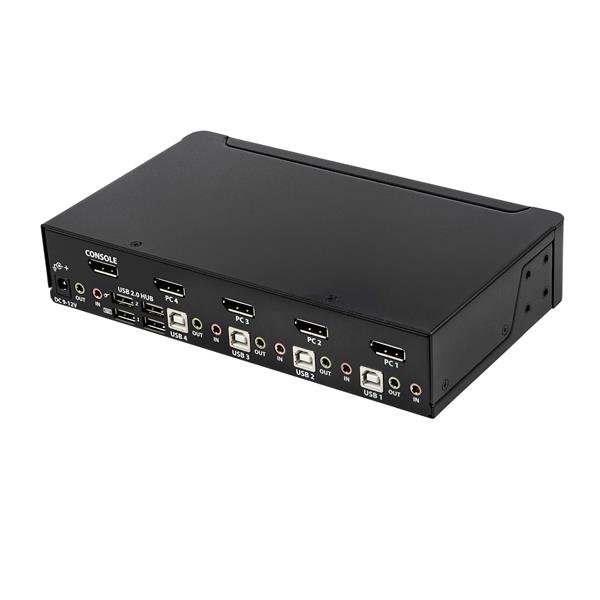 StarTech.com 4 Port DisplayPort KVM Switch 4K
