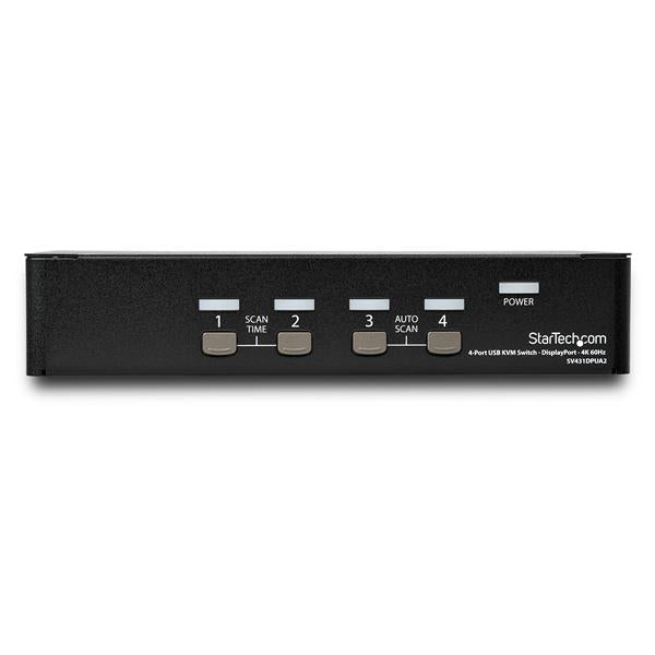 StarTech.com 4 Port DisplayPort KVM Switch 4K