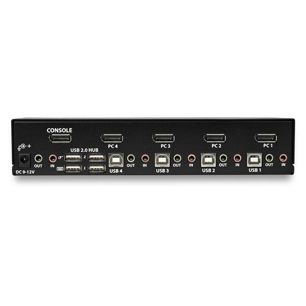StarTech.com 4 Port DisplayPort KVM Switch 4K