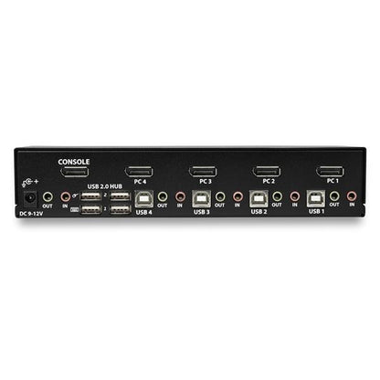 StarTech.com 4 Port DisplayPort KVM Switch 4K