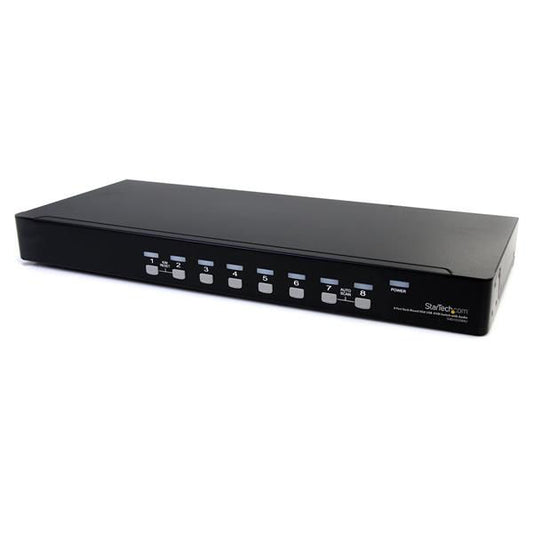 StarTech.com 8 Port USB VGA KVM Switch with Audio - NWT FM SOLUTIONS - YOUR CATERING WHOLESALER