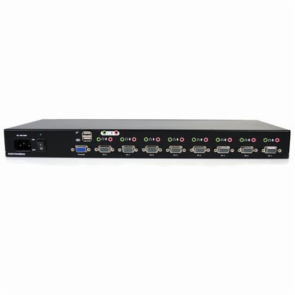 StarTech.com 8 Port USB VGA KVM Switch with Audio