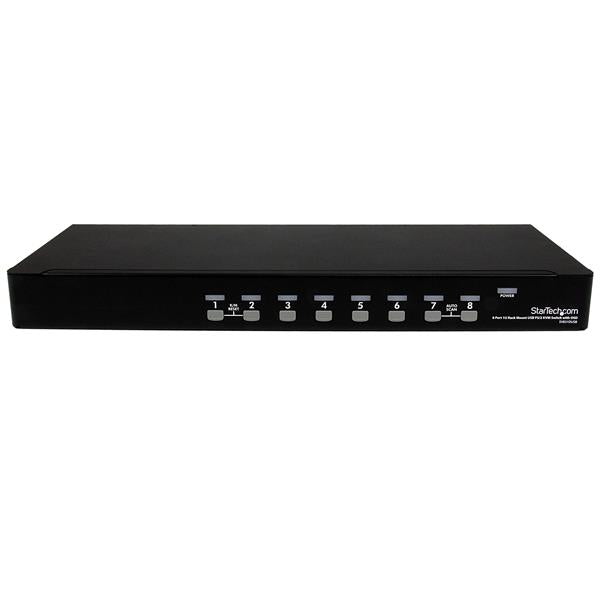StarTech.com 8 Port USB PS2 KVM Switch OSD