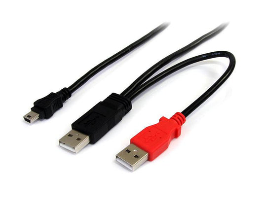 StarTech.com 6ft USB Y Cable for External Hard Drive - NWT FM SOLUTIONS - YOUR CATERING WHOLESALER