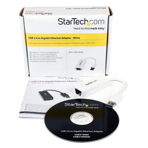 StarTech.com USB3 to GB Ethernet NIC Network Adapter