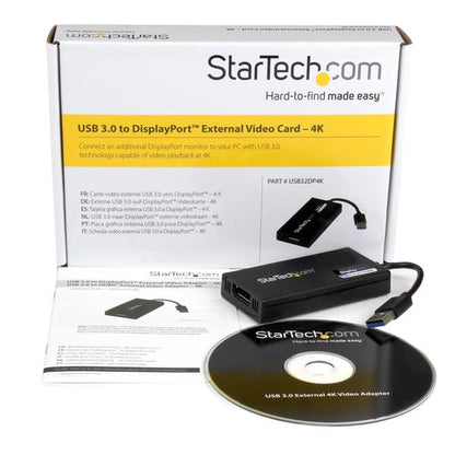 StarTech.com USB 3 to 4K DP Multi Monitor Adapter