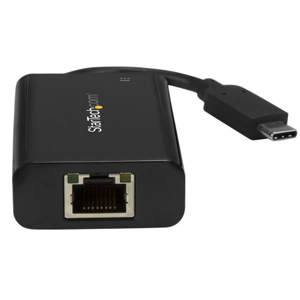 StarTech.com USBC to Ethernet Adapter PD Charging