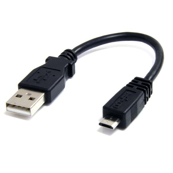 StarTech.com 6in Micro USB Cable A to Micro B - NWT FM SOLUTIONS - YOUR CATERING WHOLESALER