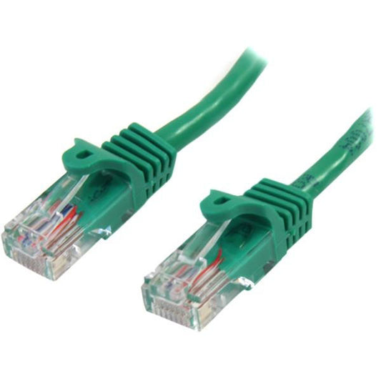 StarTech.com 1m Green Snagless Cat5e Patch Cable - NWT FM SOLUTIONS - YOUR CATERING WHOLESALER