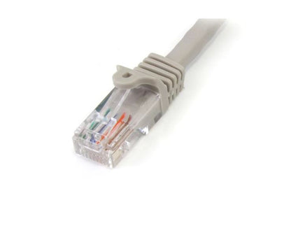 StarTech.com 15m Cat5e Grey Snagless RJ45 UTP Patch