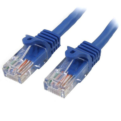 StarTech.com 3m Blue Snagless Cat5e Patch Cable - NWT FM SOLUTIONS - YOUR CATERING WHOLESALER