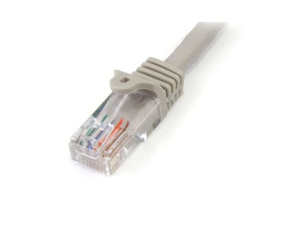StarTech.com 5m Grey Snagless Cat5e UTP Patch Cable