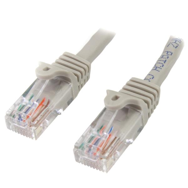 StarTech.com 7m Grey Snagless Cat5e Patch Cable - NWT FM SOLUTIONS - YOUR CATERING WHOLESALER