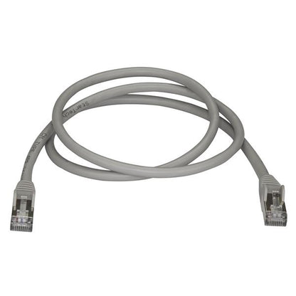 StarTech.com 1m Grey Cat6a Ethernet Cable STP