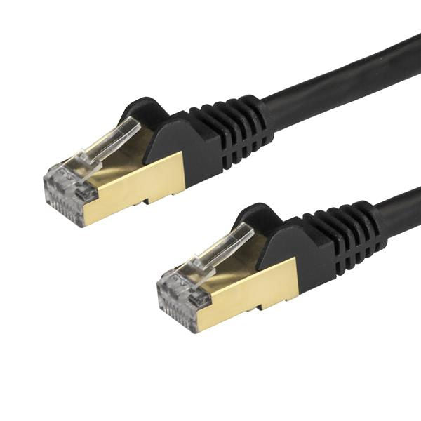 StarTech.com 3m Black Cat6a Ethernet STP Cable - NWT FM SOLUTIONS - YOUR CATERING WHOLESALER