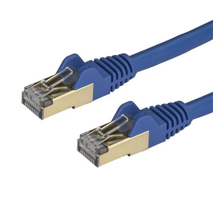 StarTech.com 0.5m Blue Cat6a Ethernet STP Cable - NWT FM SOLUTIONS - YOUR CATERING WHOLESALER