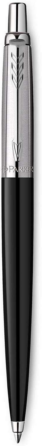 Parker Jotter Ballpoint Pen Black Barrel Blue Ink - 2096873 - NWT FM SOLUTIONS - YOUR CATERING WHOLESALER