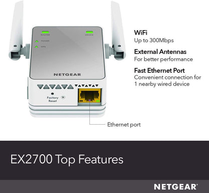 Netgear Wireless N300 Network Range Extender