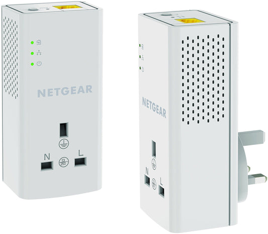 Netgear Powerline PL1000 and Extra Outlet Bridge - NWT FM SOLUTIONS - YOUR CATERING WHOLESALER