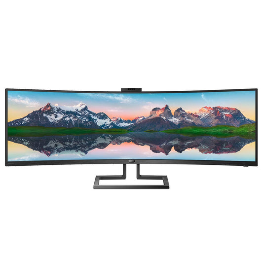 Philips P Line 499P9H 49 Inch 5120 x 1440 Pixels 5K Dual Quad HD USB-C HDMI DisplayPort Curved Monitor - NWT FM SOLUTIONS - YOUR CATERING WHOLESALER